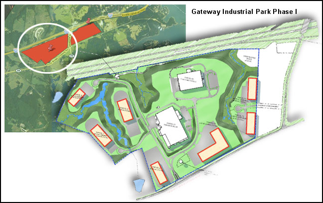 hart county gateway industrial park, strategic location